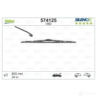 Щетка стеклоочистителя VALEO R5F2DO 574125 1423052058 V6 0 - Изображение 3