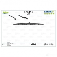 Щетка стеклоочистителя VALEO MN3NH9 V 55 574118 231300 - Изображение 3