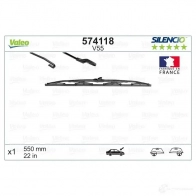 Щетка стеклоочистителя VALEO MN3NH9 V 55 574118 231300 - Изображение 4