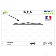 Щетка стеклоочистителя VALEO 574117 V 53 9Y077C 231299 - Изображение 4