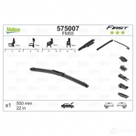 Щетка стеклоочистителя VALEO 1193424123 F M55 9H3G79 575007 - Изображение 6