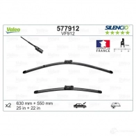 Щетка стеклоочистителя VALEO VM912 577912 231748 VF 912 - Изображение 4