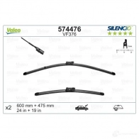 Щетка стеклоочистителя VALEO VM376 231509 574476 VF37 6 - Изображение 7
