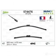 Щетка стеклоочистителя VALEO VM376 231509 574476 VF37 6 - Изображение 8