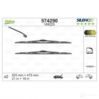 Щетка стеклоочистителя VALEO QUPLJ 231398 VM2 20 574290 - Изображение 2