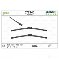 Щетка стеклоочистителя VALEO 1193424500 VM940 577940 VF94 0 - Изображение 3