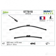 Щетка стеклоочистителя VALEO 231705 VF8 18 577818 VM818 - Изображение 4