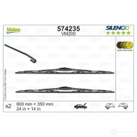 Щетка стеклоочистителя VALEO 1423052061 VM104 RHD 574235 L7GJE03
