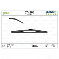 Щетка стеклоочистителя VALEO VM4 3 VR43 574208 231367 - Изображение 4