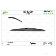 Щетка стеклоочистителя VALEO B7E9SGH 574200 V R55 1424653642 - Изображение 3