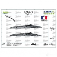 Щетка стеклоочистителя VALEO DW568 VM 222 574292 231400 - Изображение 4