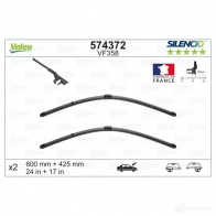 Щетка стеклоочистителя VALEO VF 358 VM358 574372 231474 - Изображение 4