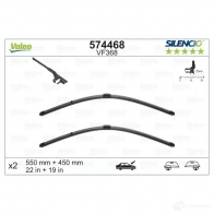 Щетка стеклоочистителя VALEO VM368 VF 368 231504 574468 - Изображение 7