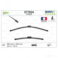 Щетка стеклоочистителя VALEO VM824 231709 577824 VF8 24 - Изображение 4