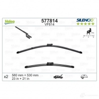 Щетка стеклоочистителя VALEO 231703 V F814 577814 VM814 - Изображение 3