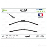 Щетка стеклоочистителя VALEO V F412 574325 VM412 231431 - Изображение 8
