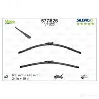 Щетка стеклоочистителя VALEO 577826 VM826 231710 VF8 26 - Изображение 3