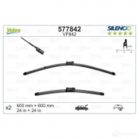 Щетка стеклоочистителя VALEO 577842 1193424340 VF8 42 VM842 - Изображение 3