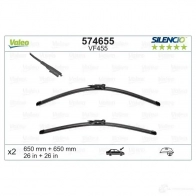 Щетка стеклоочистителя VALEO 574655 231545 V F455 VM455 - Изображение 3
