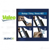 Щетка стеклоочистителя VALEO 231383 574274 VM211 VM 211 x 2 - Изображение 6