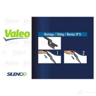 Щетка стеклоочистителя VALEO 1193424444 577906 VF90 6 VM906 - Изображение 6