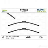 Щетка стеклоочистителя VALEO 577801 VM801 1193424292 V F801 - Изображение 3
