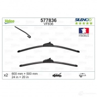 Щетка стеклоочистителя VALEO 577836 VM836 V F836 231714 - Изображение 4