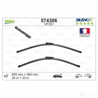 Щетка стеклоочистителя VALEO 231414 V F351 VM351 574306 - Изображение 4