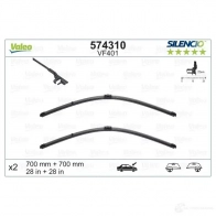 Щетка стеклоочистителя VALEO 231418 574310 VM401 VF40 1 - Изображение 7