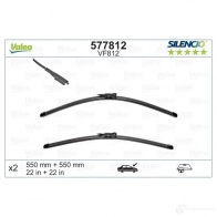 Щетка стеклоочистителя VALEO 231702 VF81 2 577812 VM812 - Изображение 3