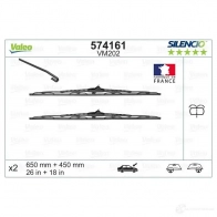 Щетка стеклоочистителя VALEO VM202x2 574161 231326 VM2 02 - Изображение 4