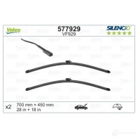 Щетка стеклоочистителя VALEO VM929 1193424482 577929 VF92 9 - Изображение 3