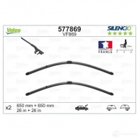 Щетка стеклоочистителя VALEO VM869 231730 577869 V F869 - Изображение 4