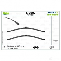 Щетка стеклоочистителя VALEO 577992 QA4NI Z Mercedes GLB (X247) 1 1 GLB 180 (247.684) 136 л.с. 2020 – 2025