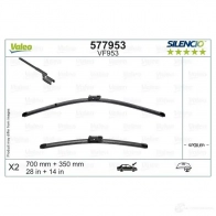 Щетка стеклоочистителя VALEO R2RND 2 577953 1437875303