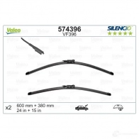 Щетка стеклоочистителя VALEO 574396 VF39 6 VM396 1193423840 - Изображение 3