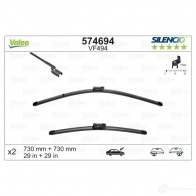 Щетка стеклоочистителя VALEO V F494 VM494 231566 574694 - Изображение 7