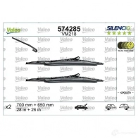 Щетка стеклоочистителя VALEO 574285 VM2 18 231394 0C74ZXC - Изображение 7