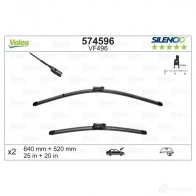 Щетка стеклоочистителя VALEO VM496 VF 496 574596 1193423914 - Изображение 3