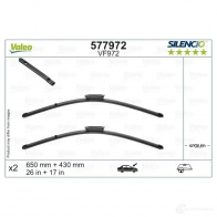 Щетка стеклоочистителя VALEO 577972 I2F JP 1437874746