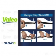 Щетка стеклоочистителя VALEO 231391 VM3 7 VR37 574282 - Изображение 6