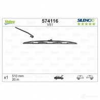 Щетка стеклоочистителя VALEO IHE88C 231298 574116 V 51 - Изображение 3