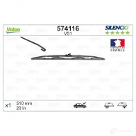Щетка стеклоочистителя VALEO IHE88C 231298 574116 V 51 - Изображение 4