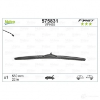 Щетка стеклоочистителя VALEO VF H55 575831 WTLMZZ 231625 - Изображение 2