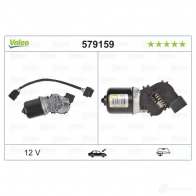 Мотор стеклоочистителя VALEO 579159 MT 159 231832 DAWRA - Изображение 4