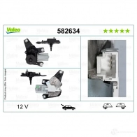 Мотор стеклоочистителя VALEO 1437861316 NHMAJZ L 582634 - Изображение 5