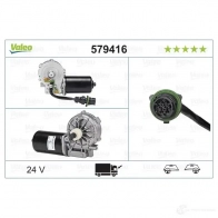 Мотор стеклоочистителя VALEO 3276425794160 M6L 2L6 579416 931206298 - Изображение 4