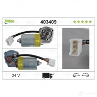 Мотор стеклоочистителя VALEO 3276424034090 BF39B J 1423046181 403409 - Изображение 4