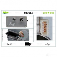 Мотор стеклоочистителя VALEO 109057 3276421090570 1416837621 Q 6G9D1 - Изображение 5