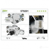 Мотор стеклоочистителя VALEO 579201 3276425792012 T 7JCR 231847 - Изображение 4